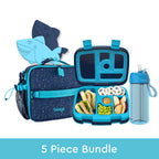 Bentgo Kids Prints Lunch 5-Piece Set with Ice Packs