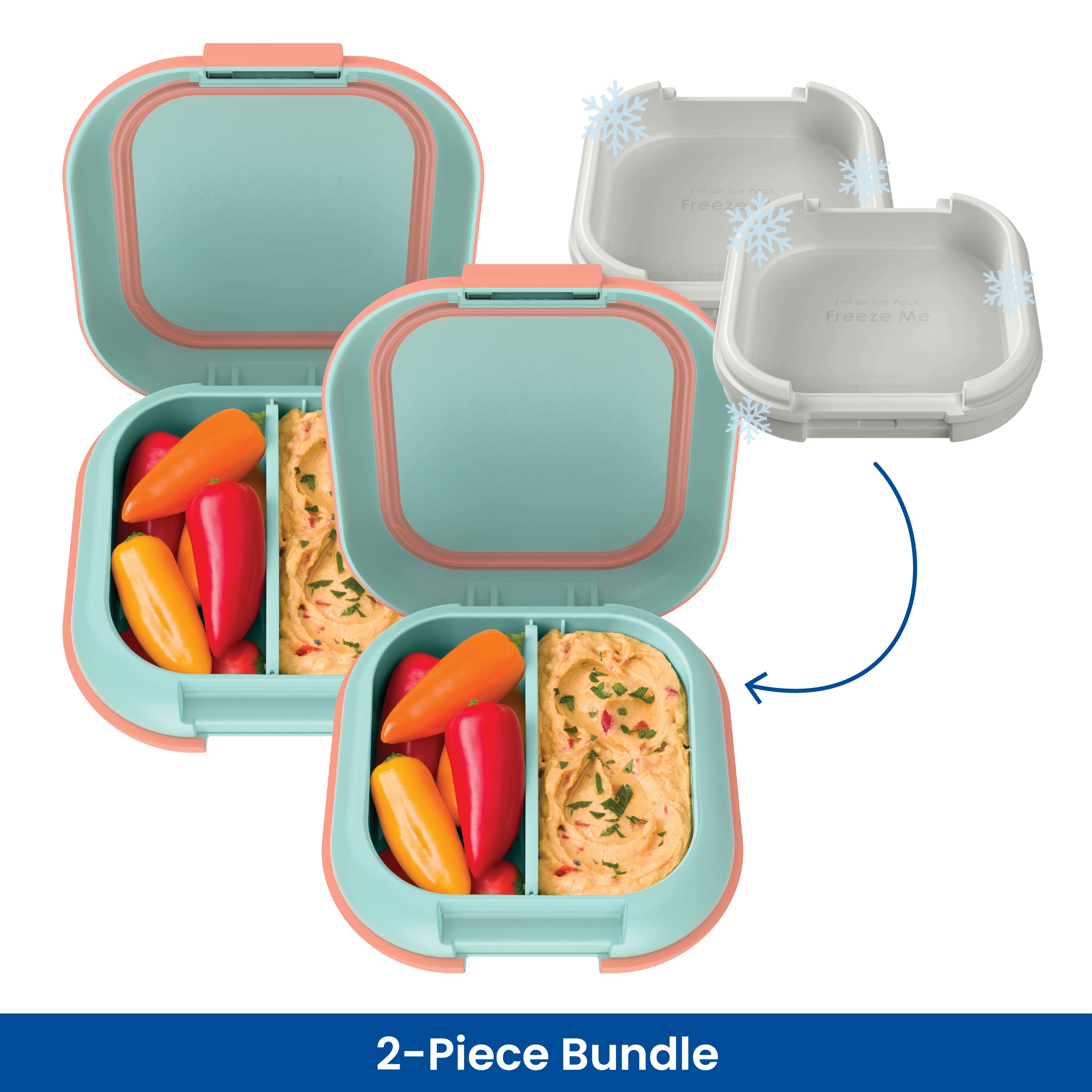Bentgo Chill Mini Lunch Box (2-Pack)