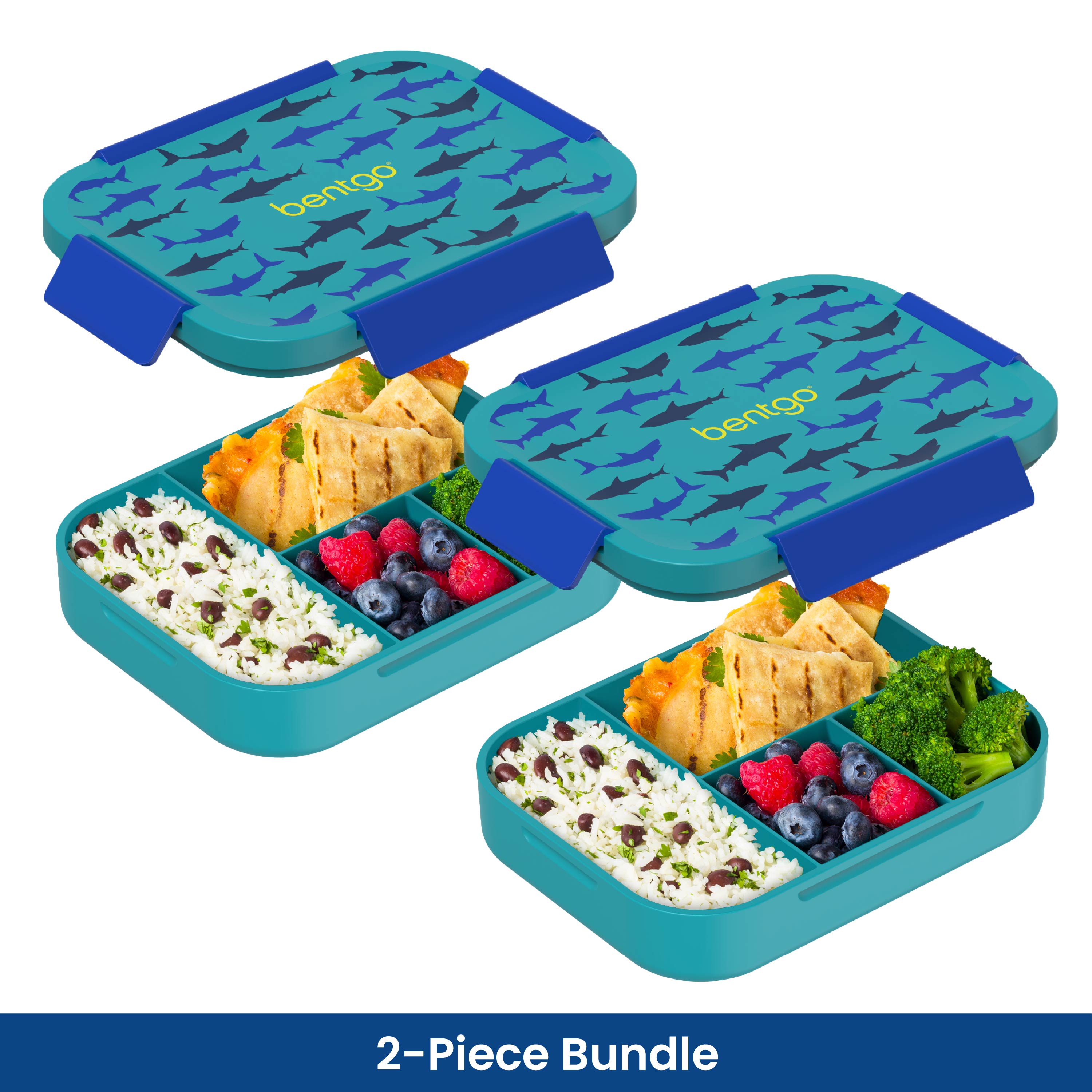 Bentgo Kids Snap & Go Lunch Box (2-Pack)