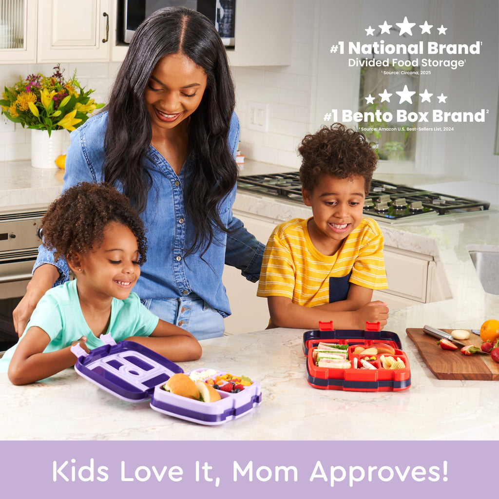 Bentgo Kids Prints Lunch Box (2-Pack)
