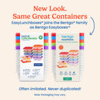 Bentgo Easyboxes 4-Compartment Snack Containers 20-Piece Set