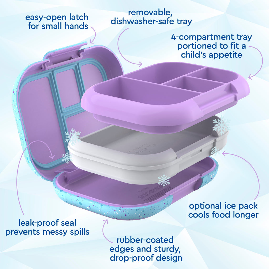 Bentgo Chill Kids Lunch Box & 2 Extra Trays with Lids