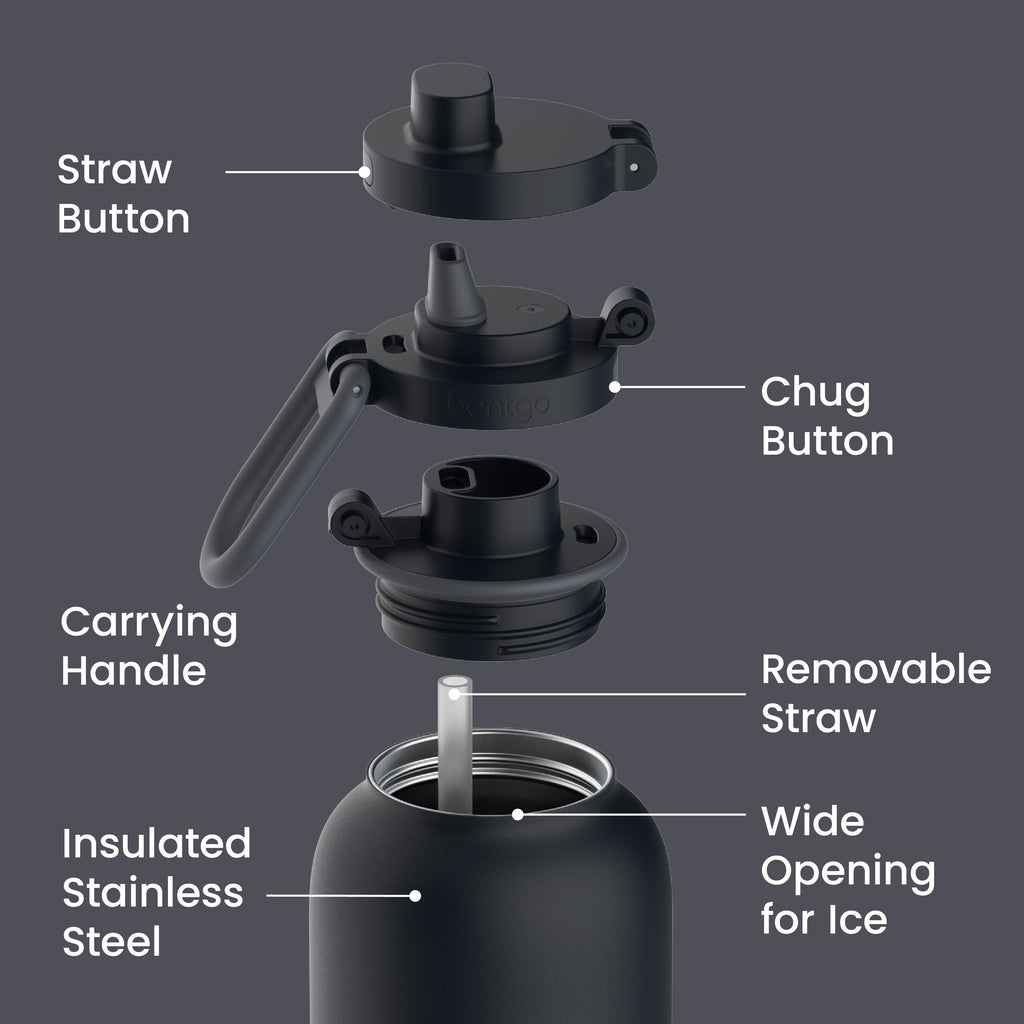 Bentgo Flip 2-in-1 Water Bottle (40 fl oz)