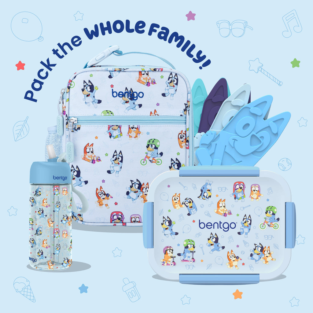 Bentgo + Bluey Kids Snap & Go Lunch Box