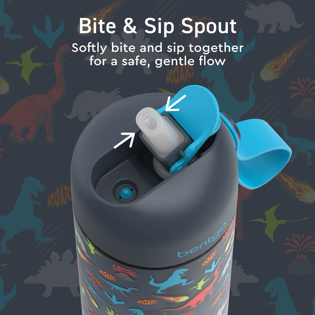 Bentgo Kids Prints Water Bottle (2-Pack)