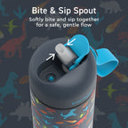 Bentgo Kids Prints Water Bottle (2-Pack)