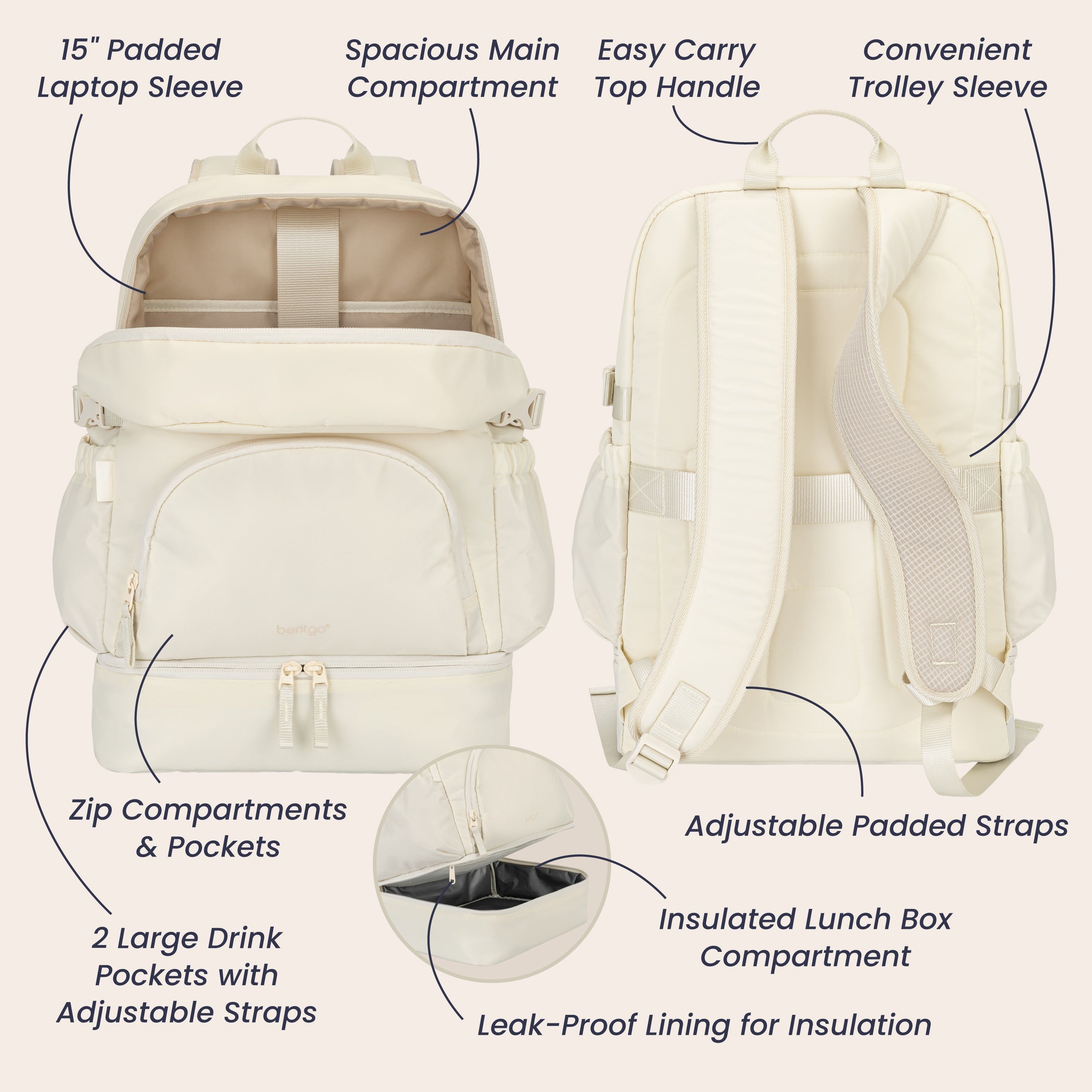 Bentgo 2-in-1 Backpack & Lunch Bag