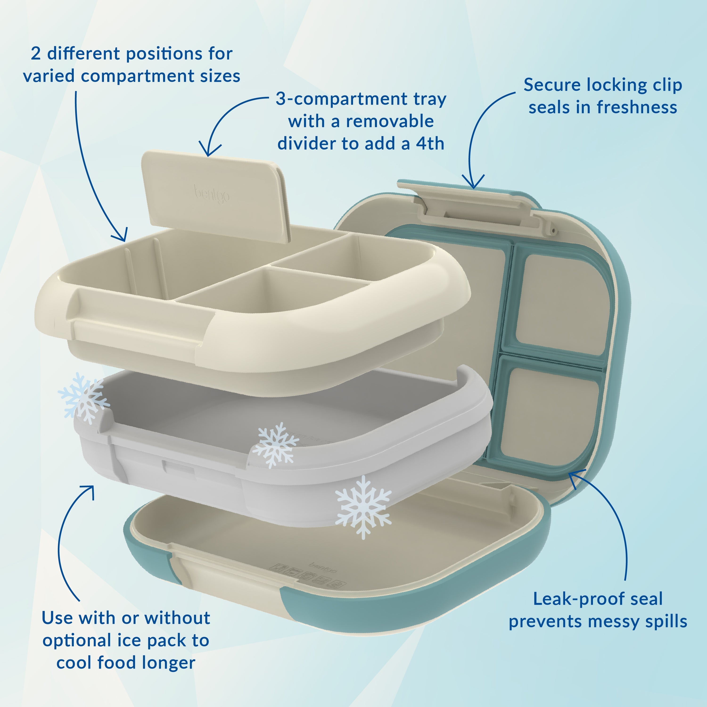 Bentgo Chill Max Lunch Box (2-Pack)