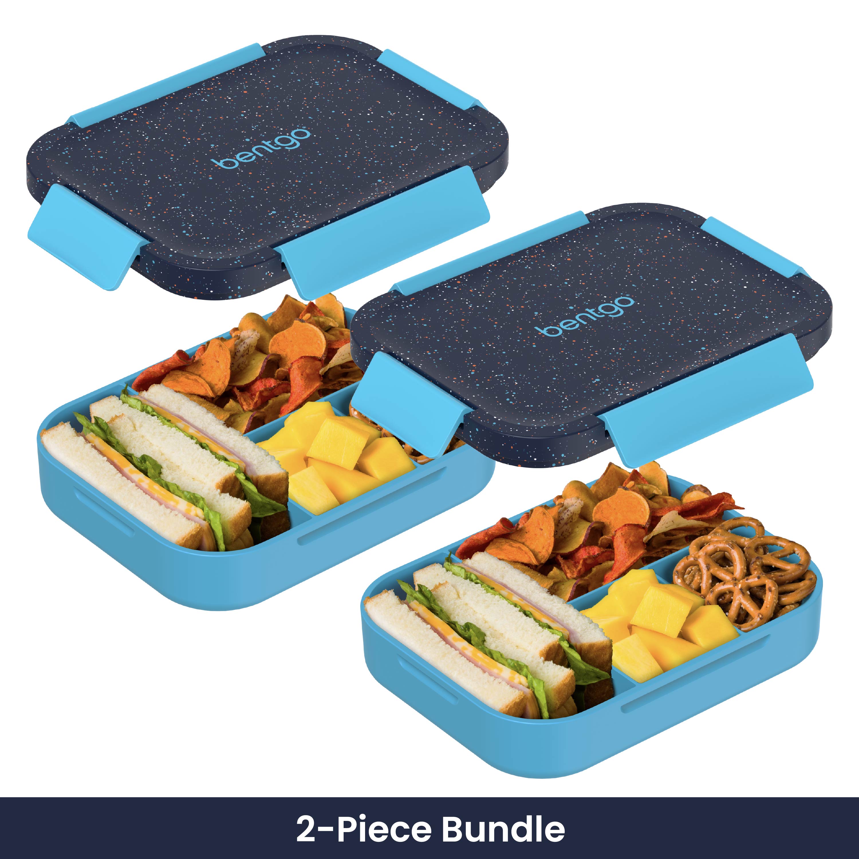 Bentgo Kids Snap & Go Lunch Box (2-Pack)