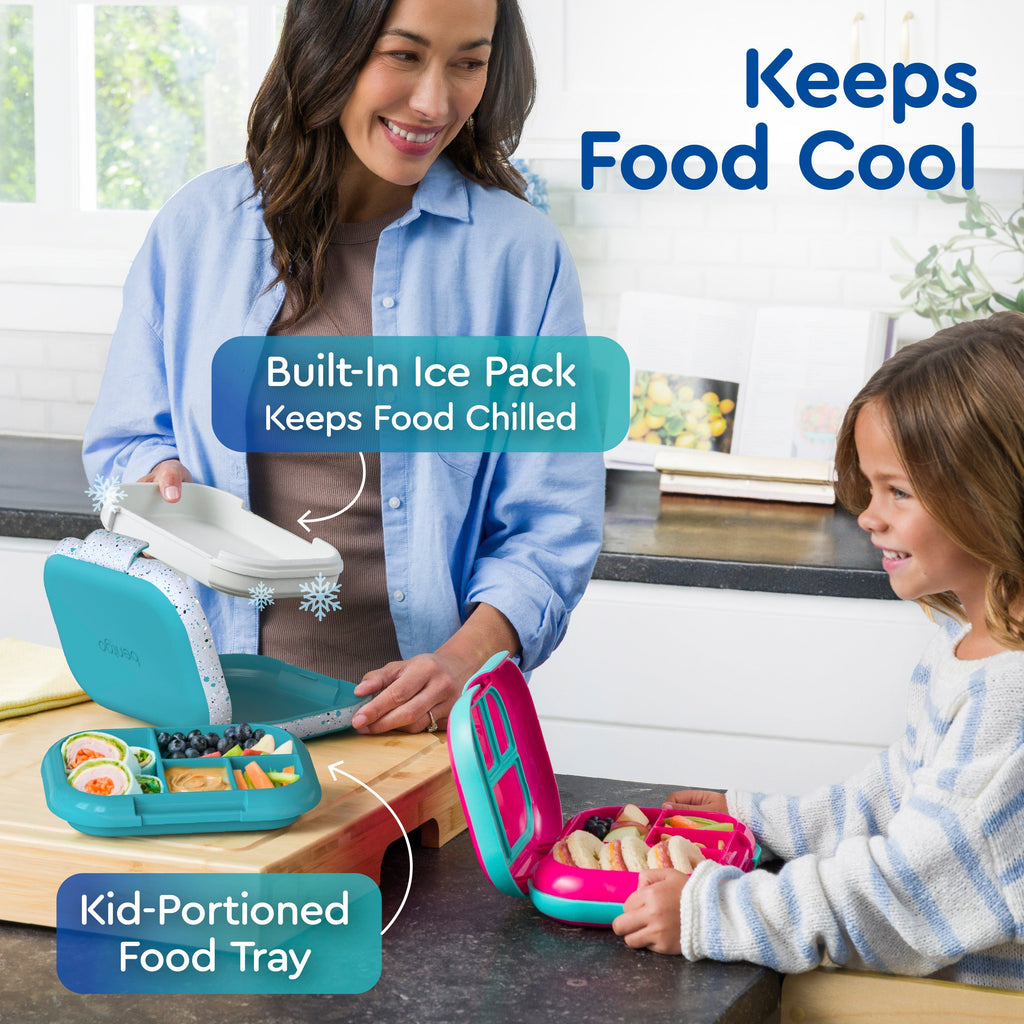 Bentgo Chill Kids Lunch Box & 2 Extra Trays with Lids