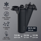 Bentgo Flip 2-in-1 Water Bottle (32 fl oz)
