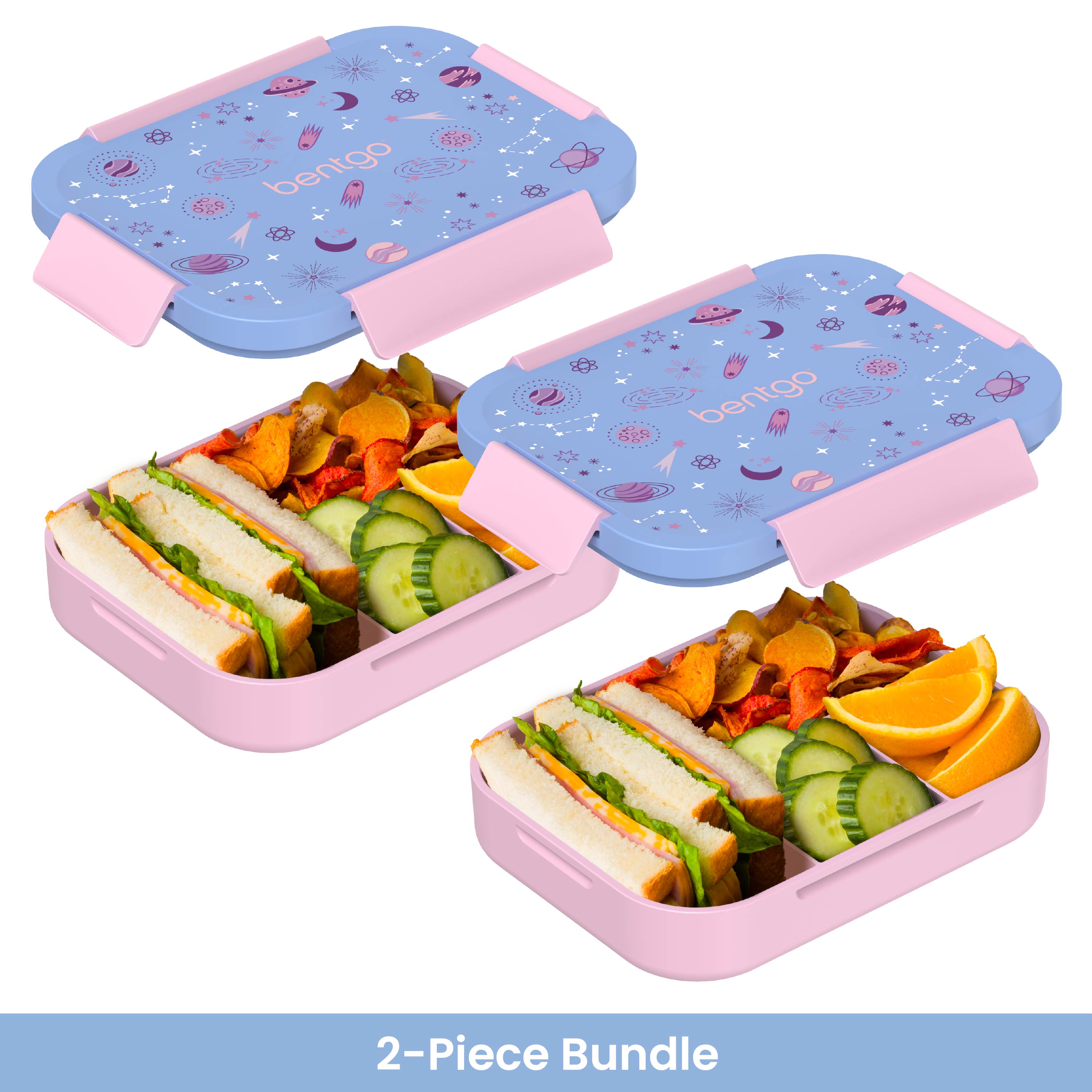 Bentgo Kids Snap & Go Lunch Box (2-Pack)