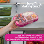 Bentgo Chill Kids Tray with Transparent Cover
