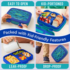Bentgo Kids Prints Lunch Box (2-Pack)
