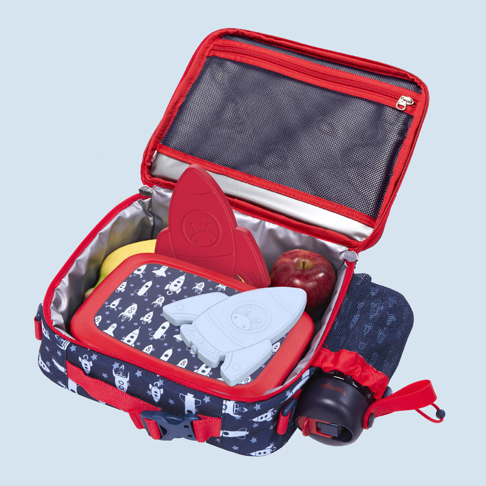 Bentgo Kids Prints Lunch 5-Piece Set with Ice Packs