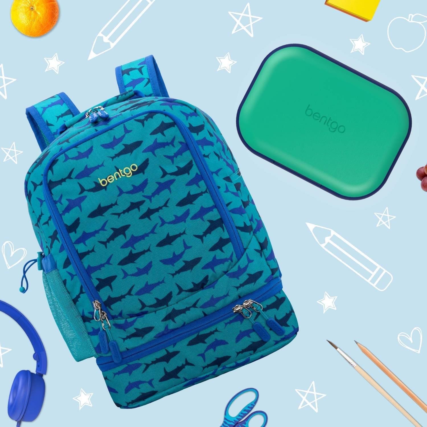 Bentgo Chill Kids Lunch Box & Backpack