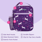 Bentgo Kids Snap & Go Lunch Box, Insulated Lunch Tote, & Ice Packs