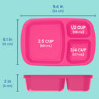 Bentgo Easyboxes 3-Compartment Food Containers 20-Piece Set
