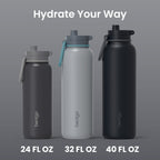 Bentgo Flip 2-in-1 Water Bottle (32 fl oz)