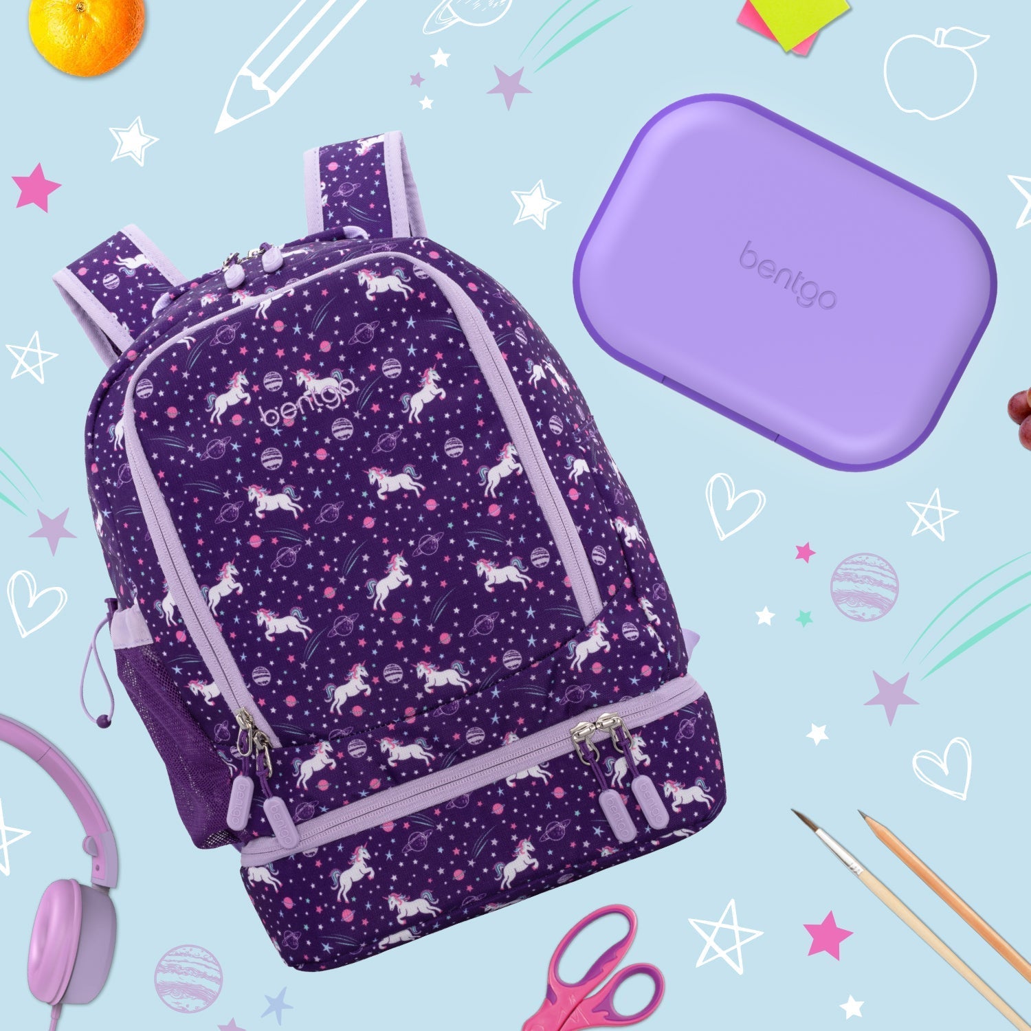 Bentgo Chill Kids Lunch Box & Backpack