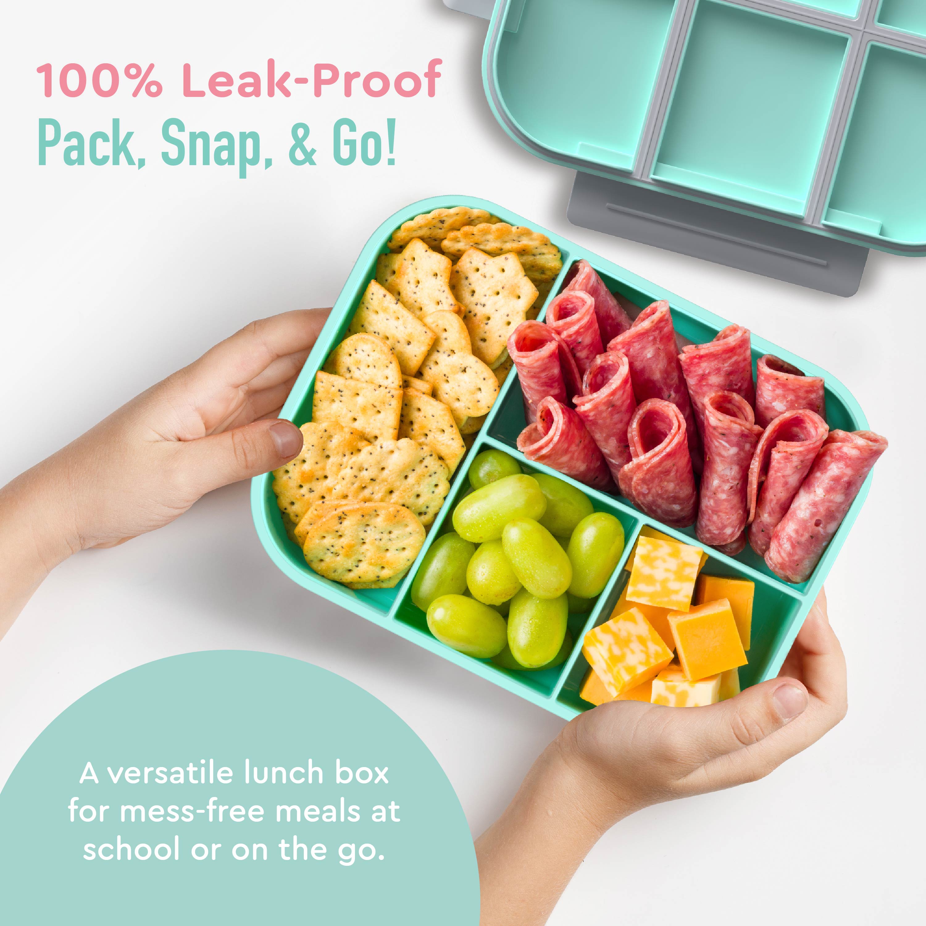 Bentgo Kids Snap & Go Lunch Box (2-Pack)