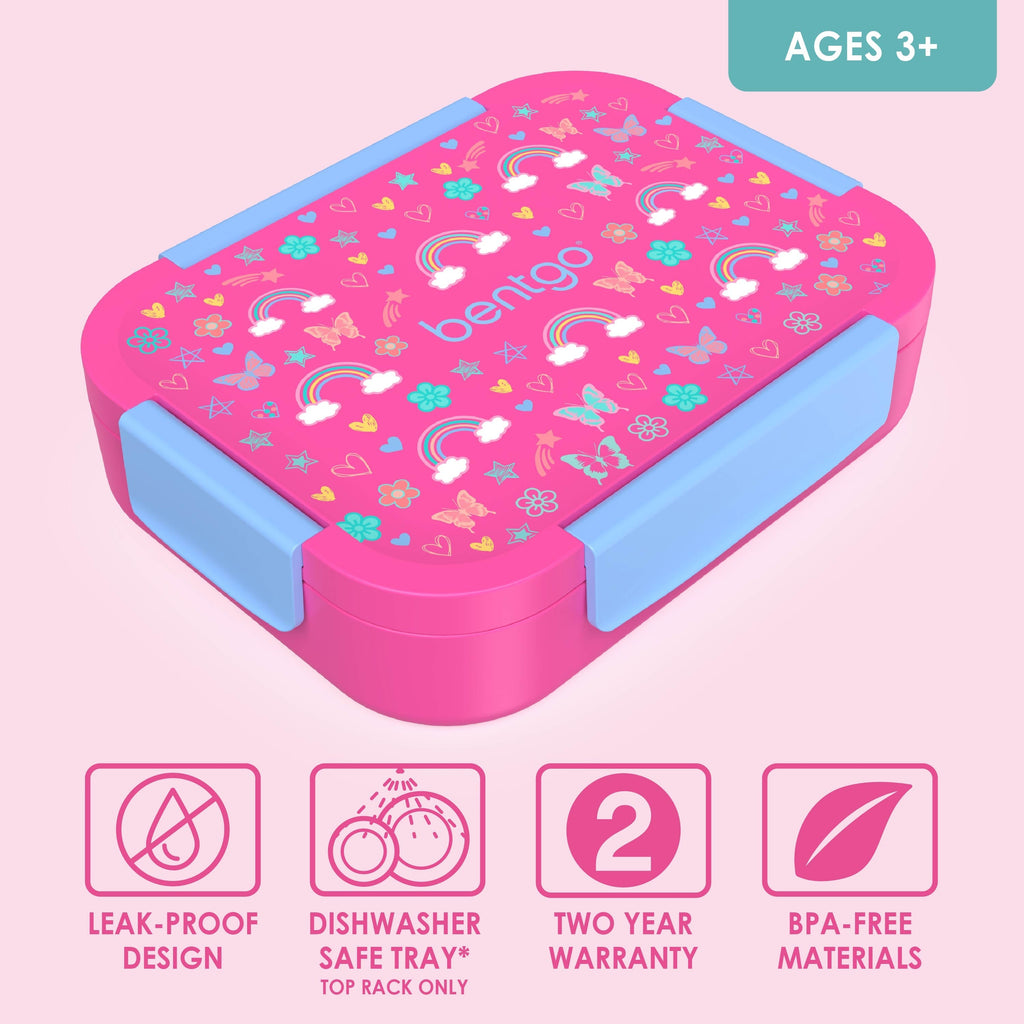 Bentgo Kids Snap & Go Lunch Box (2-Pack)