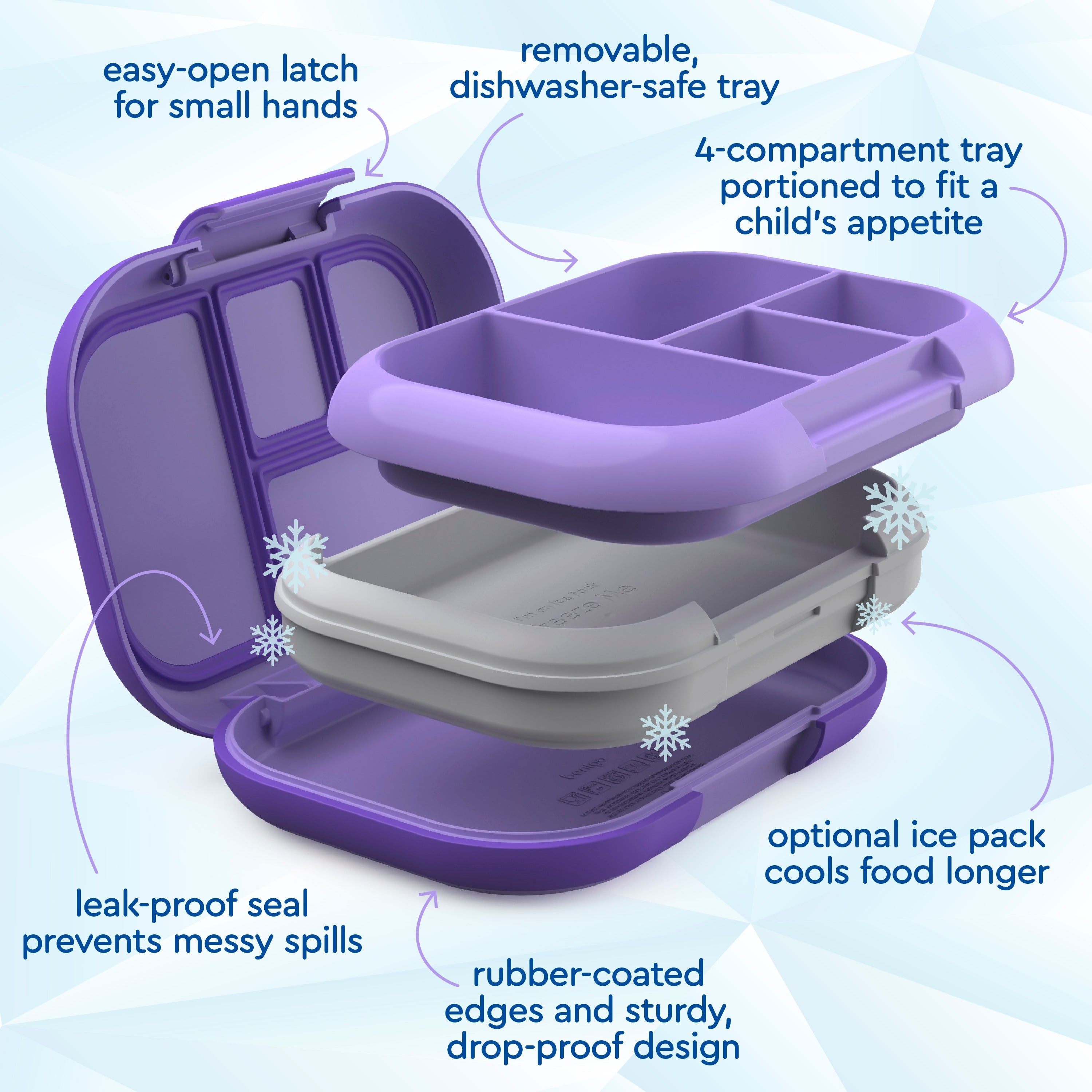Bentgo Chill Kids Lunch Box (2-Pack)