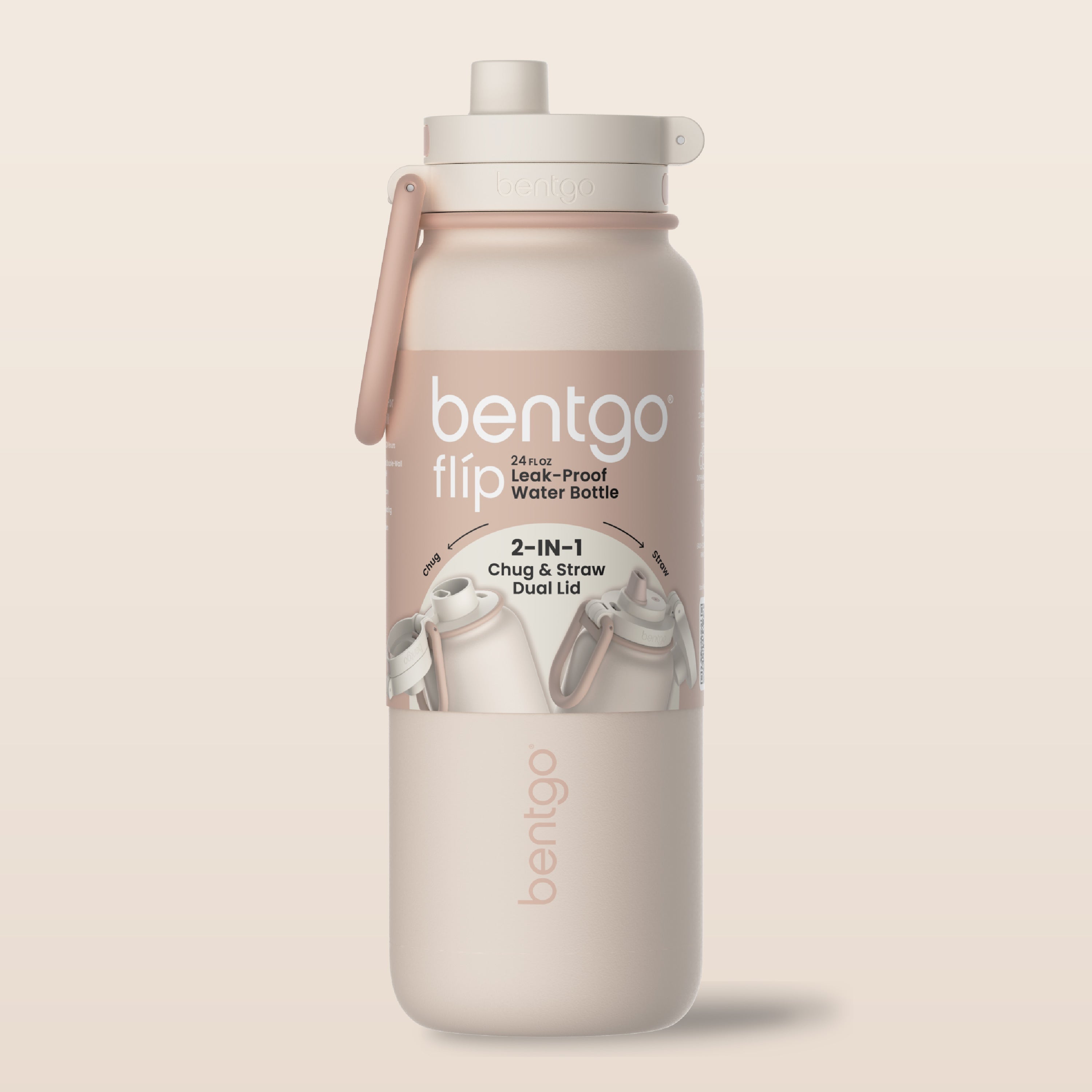 Bentgo Flip 2-in-1 Water Bottle (24 fl oz)
