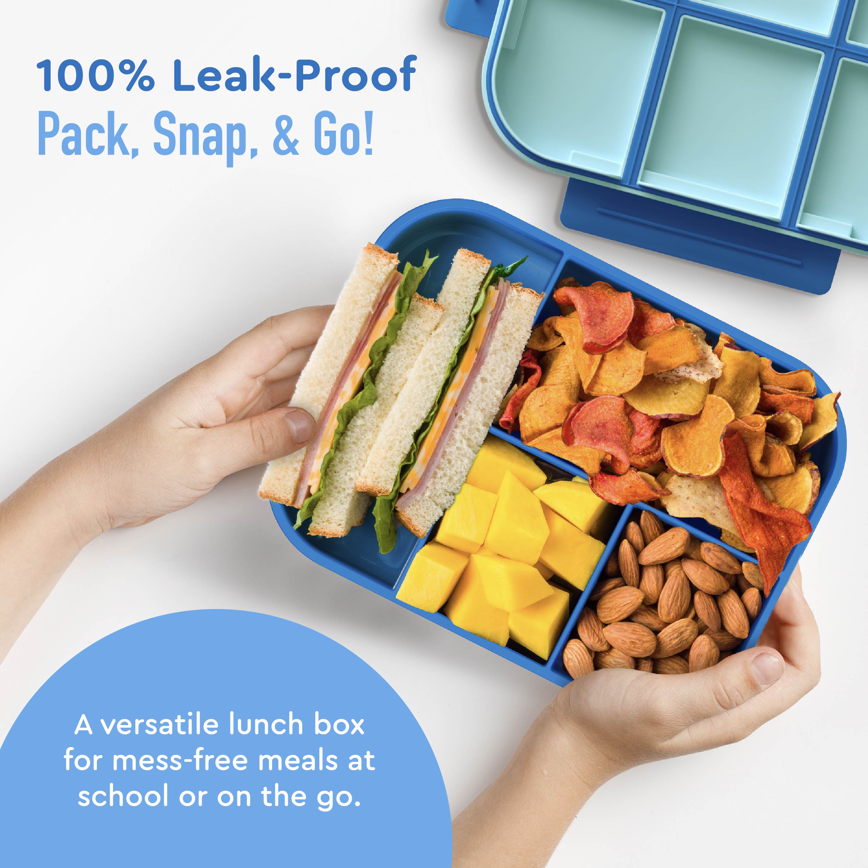 Bentgo Kids Snap & Go Lunch Box (2-Pack)