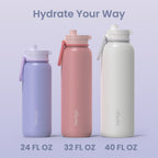 Bentgo Flip 2-in-1 Water Bottle (24 fl oz)