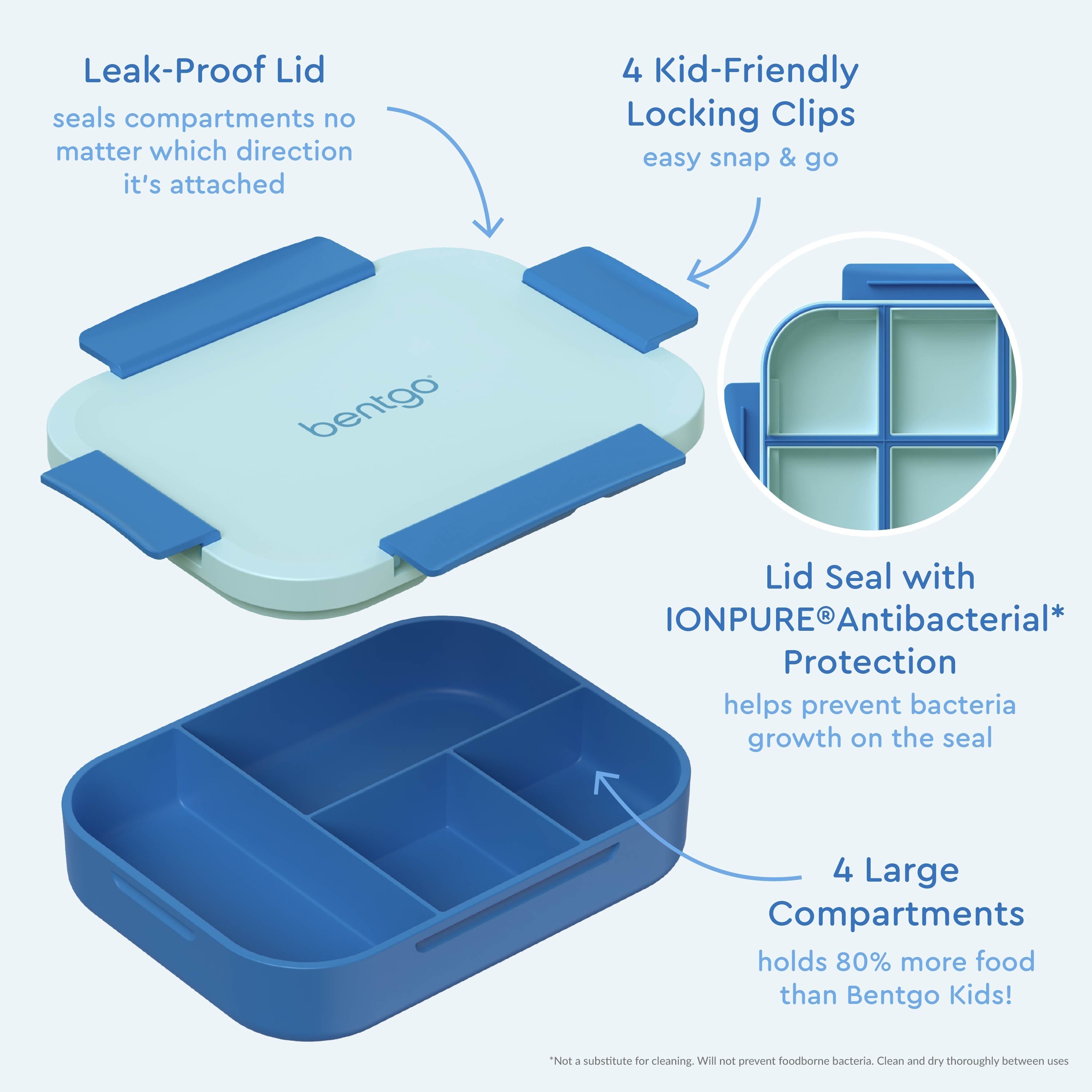 Bentgo Kids Snap & Go Lunch Box (2-Pack)