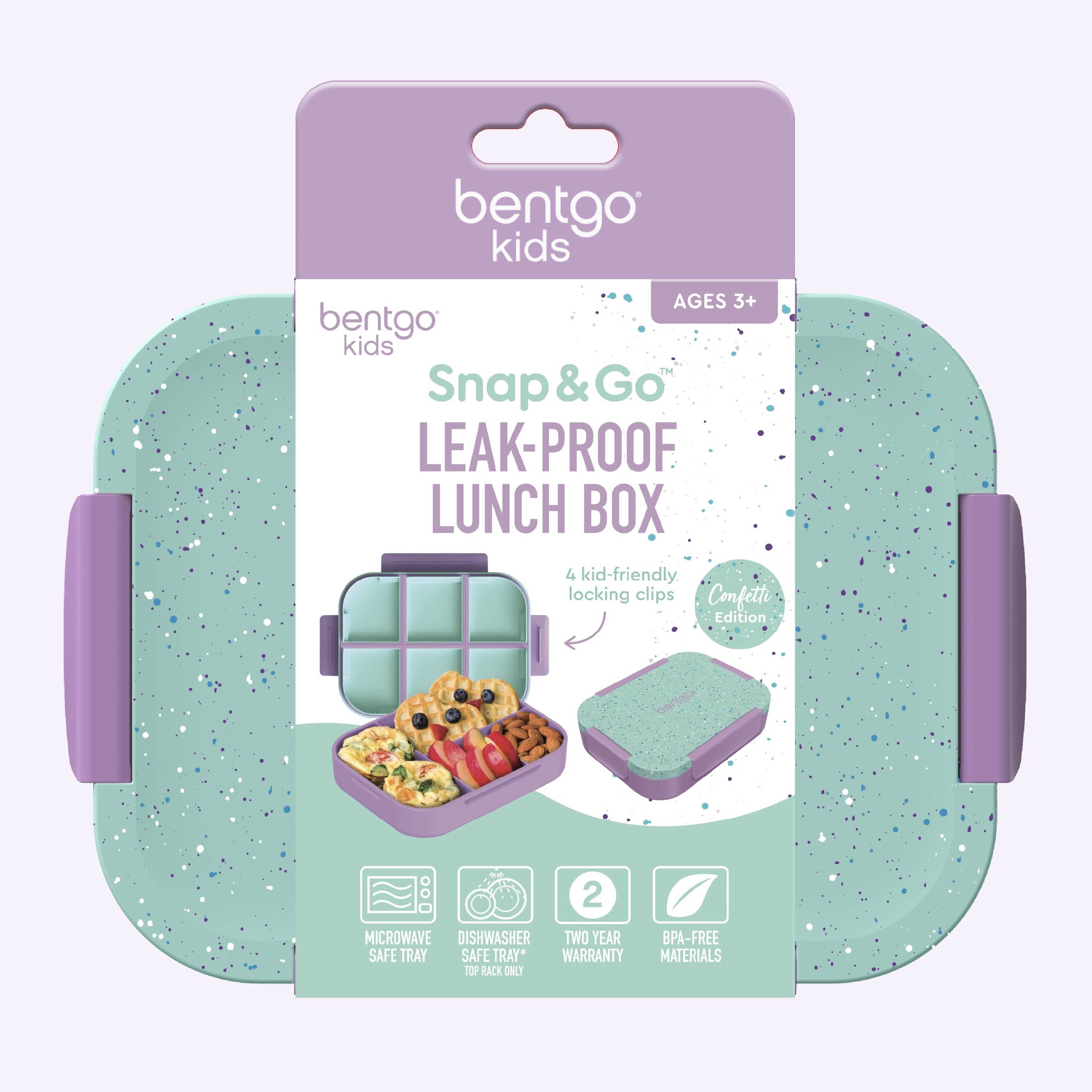Bentgo Kids Snap & Go Lunch Box (2-Pack)