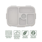 Bentgo Kids Prints Tray with Transparent Cover