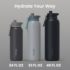 Bentgo Flip 2-in-1 Water Bottle (24 fl oz)